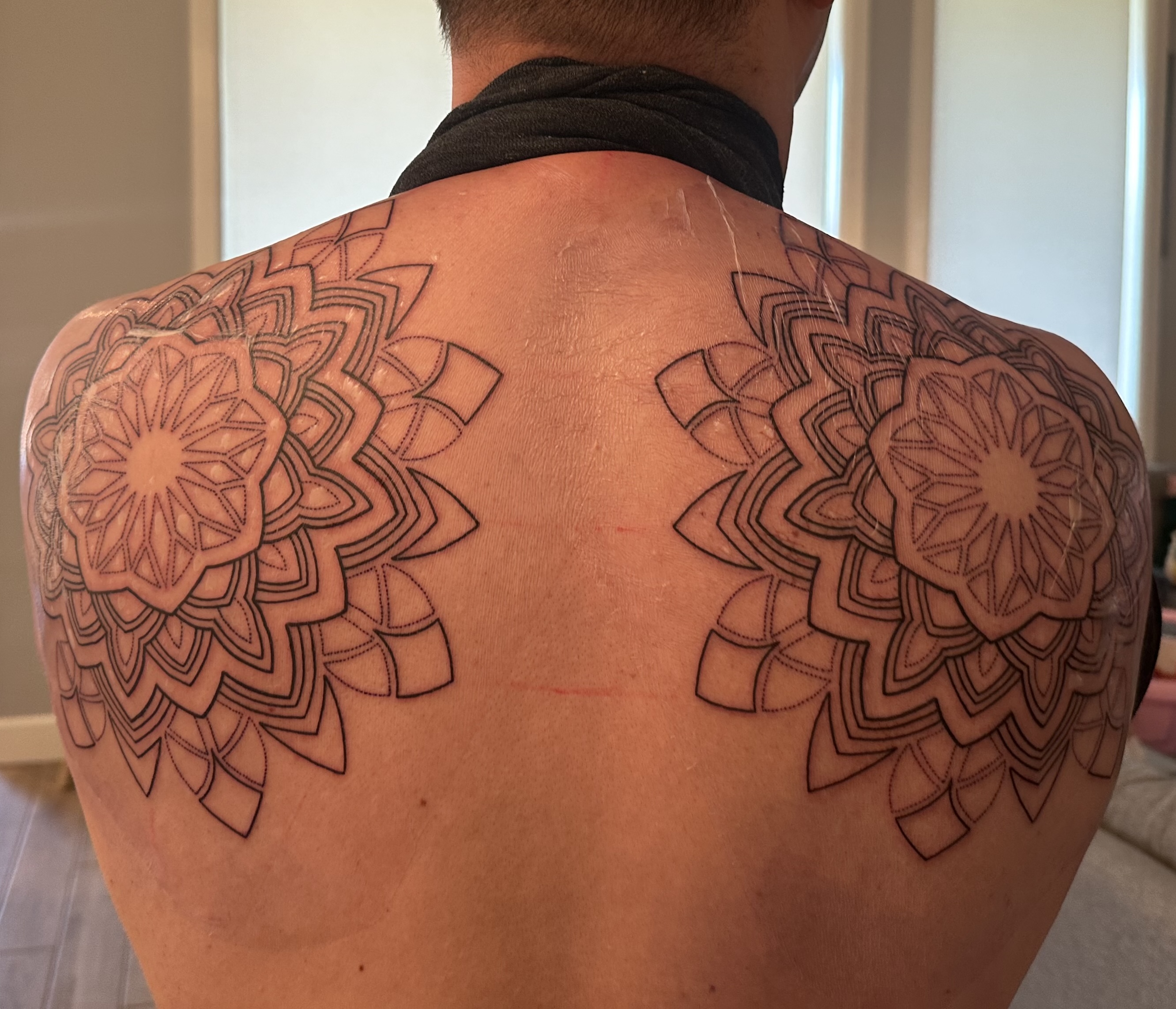 Back piece session 1, Aug 2024