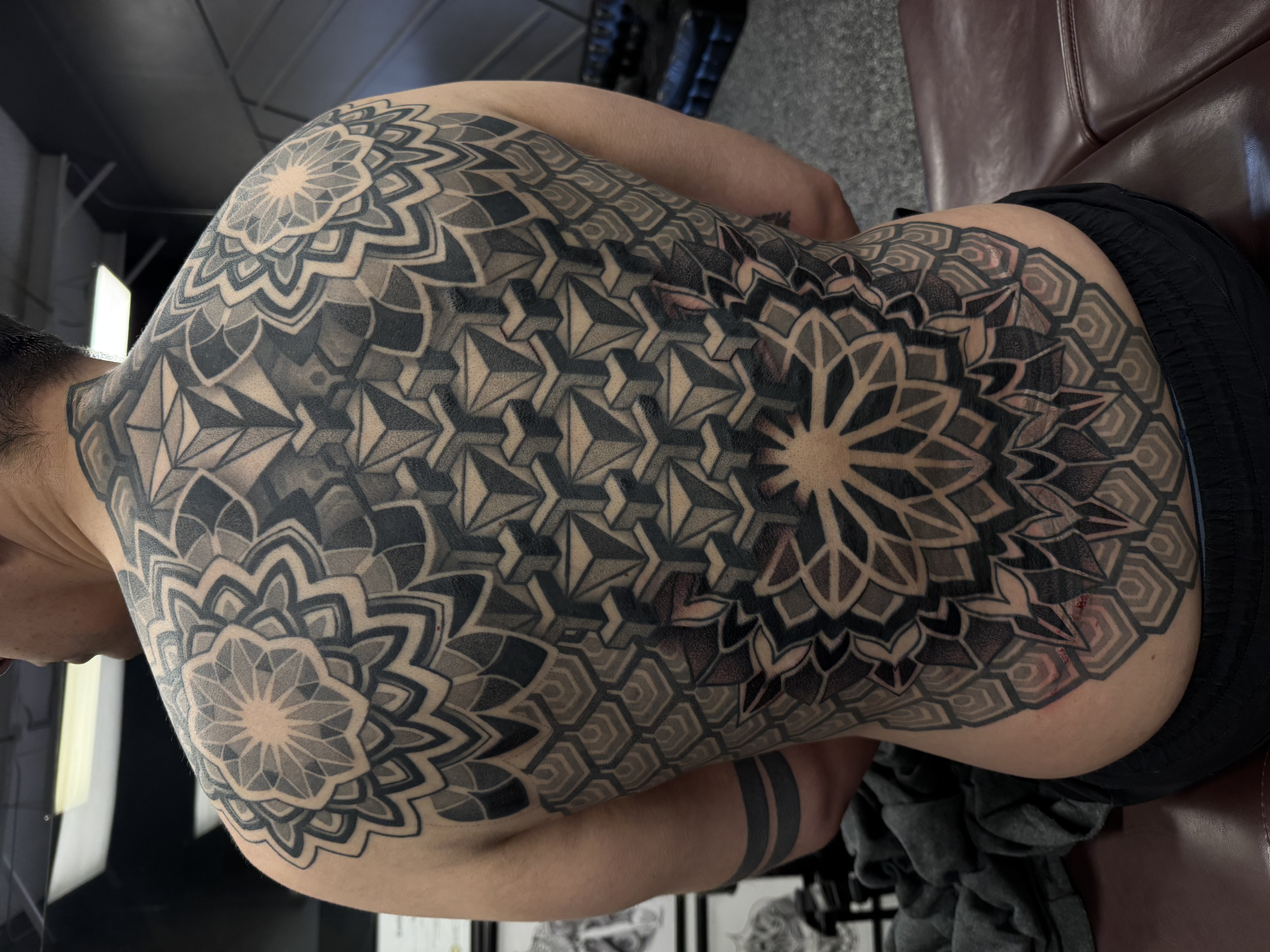 Back piece session 12, Jan 2026